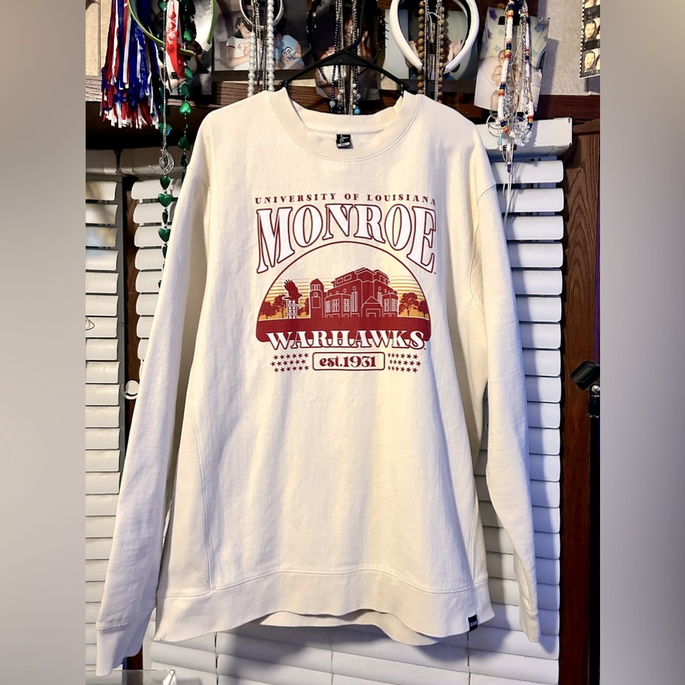 ULM SWEATSHIRT. Amazing QUALITY! PLUS SIZE 2x!
